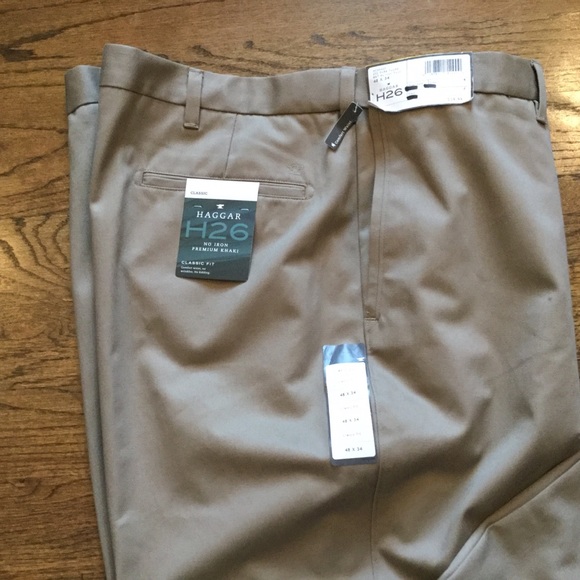 Haggar Other - Haggar Taupe Khaki Tan Pants Sz 48x34
